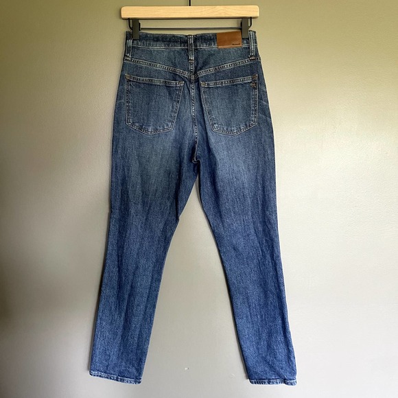 Madewell The High-Rise Slim Boyjean Eco Edition Size‎ 25 Relaxed Fit Blue Denim - Picture 11 of 15